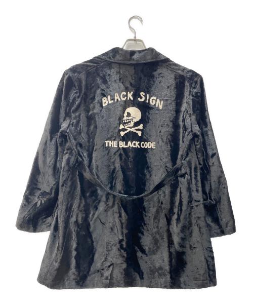 BLACK SIGN（ブラックサイン）BLACK SIGN (ブラックサイン) Night Walker Jacket ブラック サイズ:42の古着・服飾アイテム