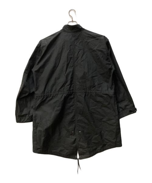 BLACK SIGN（ブラックサイン）BLACK SIGN (ブラックサイン) British oiled Cotton Rebel Coat ブラック サイズ:Lの古着・服飾アイテム