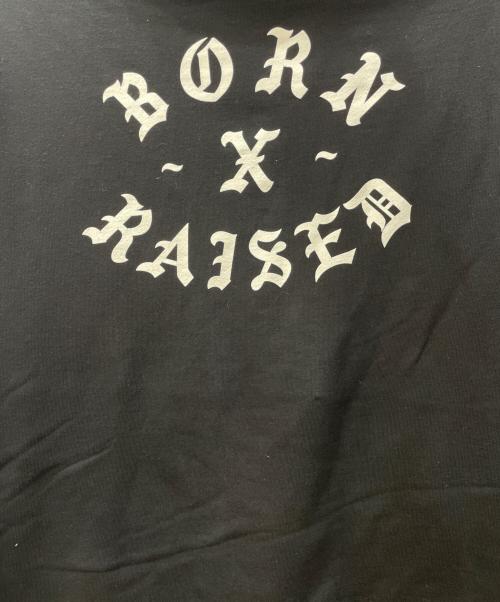 BORN X RAISED（ボーン レイズド）BORN X RAISED (ボーン レイズド) プリントパーカー ブラック サイズ:XXLの古着・服飾アイテム