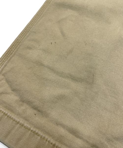 CarHartt（カーハート）CarHartt (カーハート) ペイント加工ワークパンツ ベージュ サイズ:34×32の古着・服飾アイテム