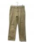 CarHartt（カーハート）の古着「ペイント加工ワークパンツ」｜ベージュ