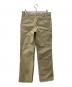 CarHartt (カーハート) ペイント加工ワークパンツ ベージュ サイズ:34×32：6000円