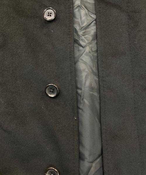 D'URBAN（ダーバン）D'URBAN (ダーバン) カシミヤコート ブラック サイズ:Lの古着・服飾アイテム