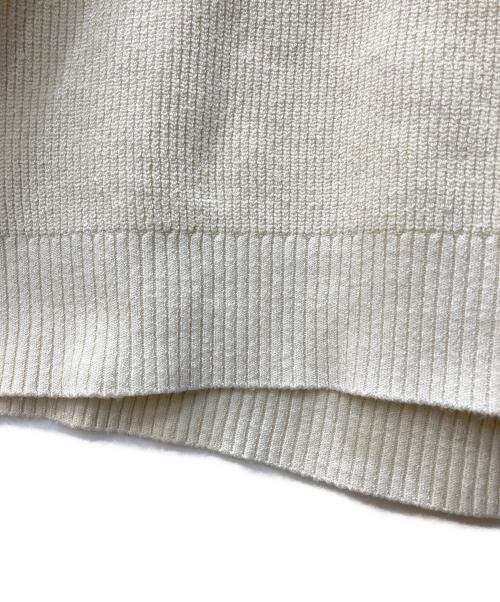AVIREX（アヴィレックス）AVIREX (アヴィレックス) クルーネックスリーブポケットニット アイボリー サイズ:2XLの古着・服飾アイテム
