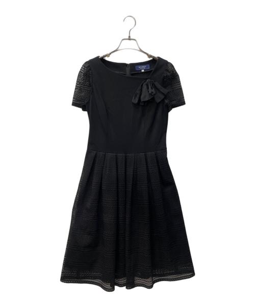 M'S GRACY（エムズグレイシー）M'S GRACY (エムズグレイシー) 半袖ワンピース ブラック サイズ:38の古着・服飾アイテム