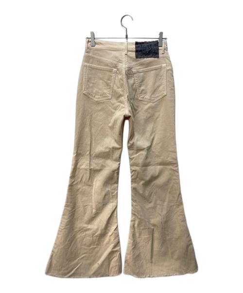 R.H.Vintage（ロンハーマン・ヴィンテージ）R.H.Vintage (ロンハーマン・ヴィンテージ) コーデュロイフレアパンツ ベージュ サイズ:26の古着・服飾アイテム