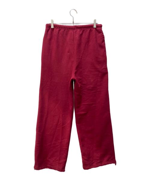 OHOTORO（オオトロ）OHOTORO (オオトロ) スウェットパンツ レッド サイズ:Mの古着・服飾アイテム