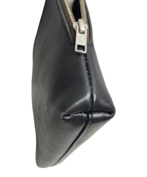 MHL（エムエイチエル）MHL (エムエイチエル) BASIC LEATHER ブラックの古着・服飾アイテム