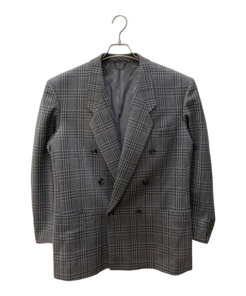 LANVIN（ランバン）LANVIN (ライバン) ダブルテーラードジャケット グレー サイズ:F48-45の古着・服飾アイテム