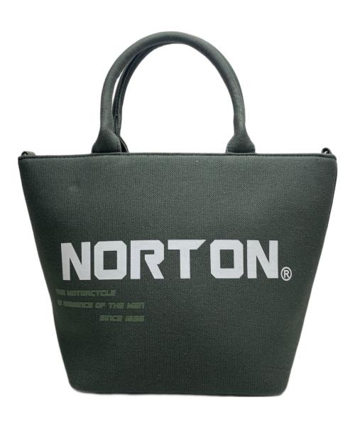 Norton（ノートン）Norton (ノートン) 2WAYバッグ カーキの古着・服飾アイテム