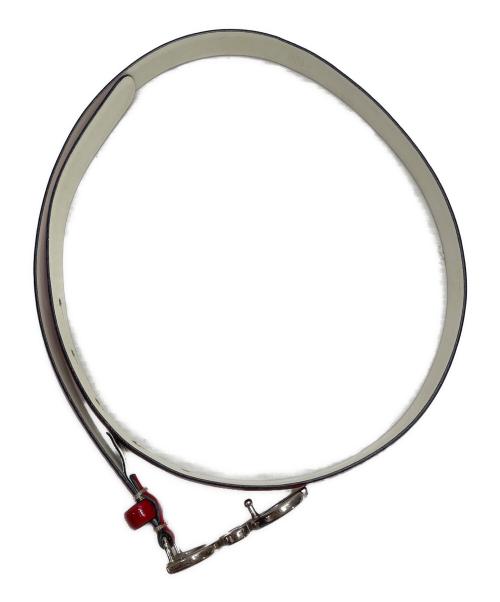 DOLCE & GABBANA（ドルチェ＆ガッバーナ）DOLCE & GABBANA (ドルチェ＆ガッバーナ) エナメルベルト レッドの古着・服飾アイテム