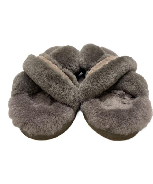 UGG（アグ）UGG (アグ) ABELA ブラウン サイズ:24の古着・服飾アイテム