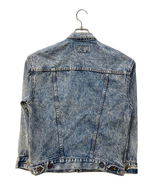 LEVI'S（リーバイス）LEVI'S (リーバイス) ケミカルウォッシュデニムジャケット インディゴ サイズ:Lの古着・服飾アイテム