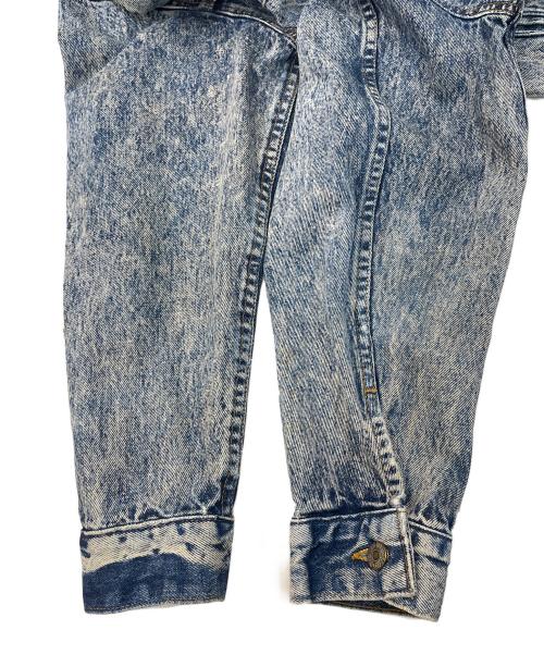 LEVI'S（リーバイス）LEVI'S (リーバイス) ケミカルウォッシュデニムジャケット インディゴ サイズ:Lの古着・服飾アイテム