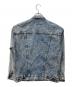 LEVI'S (リーバイス) ケミカルウォッシュデニムジャケット インディゴ サイズ:L：7000円