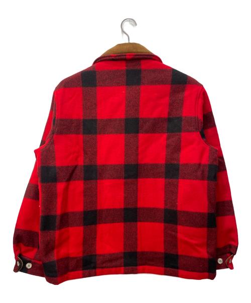 WOOLRICH（ウールリッチ）WOOLRICH (ウールリッチ) バッファローチェックジャケット レッド サイズ:Lの古着・服飾アイテム