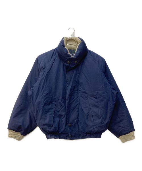 NAUTICA（ノーティカ）NAUTICA (ノーティカ) エルボーパッチダウンジャケット ネイビー サイズ:Lの古着・服飾アイテム