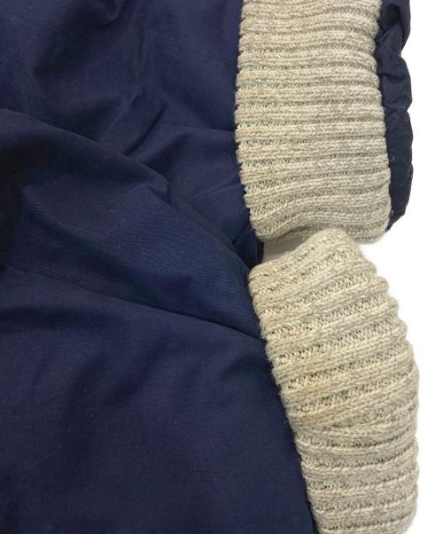 NAUTICA（ノーティカ）NAUTICA (ノーティカ) エルボーパッチダウンジャケット ネイビー サイズ:Lの古着・服飾アイテム