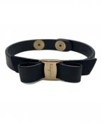 Salvatore Ferragamoサルヴァトーレ フェラガモ）の古着「ブレスレット」｜ブラック