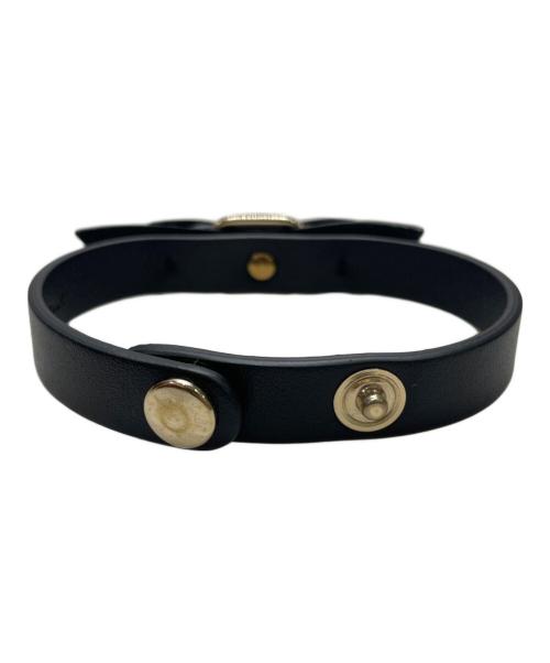 Salvatore Ferragamo（サルヴァトーレ フェラガモ）Salvatore Ferragamo (サルヴァトーレ フェラガモ) ブレスレット ブラックの古着・服飾アイテム
