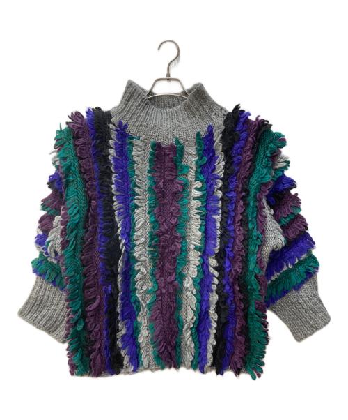 UN3D.（アンスリード）UN3D. (アンスリード) ループニットセーター グレー サイズ:FREEの古着・服飾アイテム