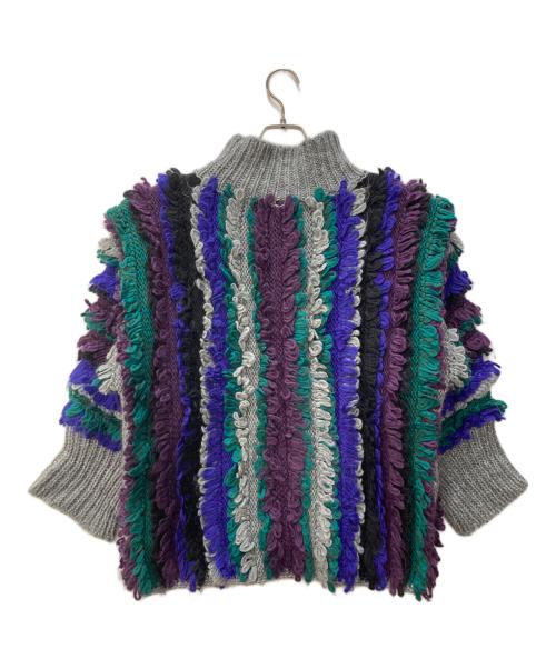 UN3D.（アンスリード）UN3D. (アンスリード) ループニットセーター グレー サイズ:FREEの古着・服飾アイテム