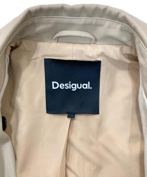 Desigual（デシグアル）Desigual (デシグアル) COLONIA トレンチ ベージュ サイズ:Ｍの古着・服飾アイテム