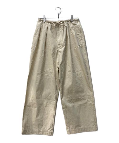 ORCIVAL（オーシバル）ORCIVAL (オーシバル) ワイドイージーパンツ アイボリー サイズ:SIZE 1の古着・服飾アイテム