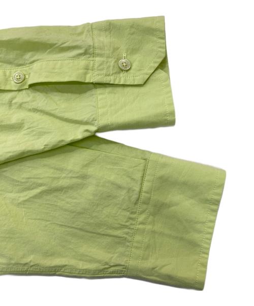 ticca（ティッカ）ticca (ティッカ) バンドカラーシャツ 黄緑 サイズ:Fの古着・服飾アイテム