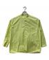 ticca（ティッカ）の古着「バンドカラーシャツ」｜黄緑