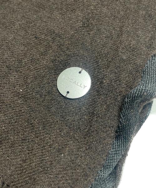 locally（ローカリー）locally (ローカリー) accessories mau (アクセサリーマウ) ストール ブラウンの古着・服飾アイテム