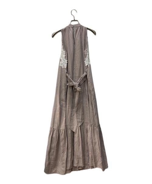 HER LIP TO（ハーリップトゥ）HER LIP TO (ハーリップトゥ) Notting Hill Belted Dress ピンク サイズ:Ｍの古着・服飾アイテム