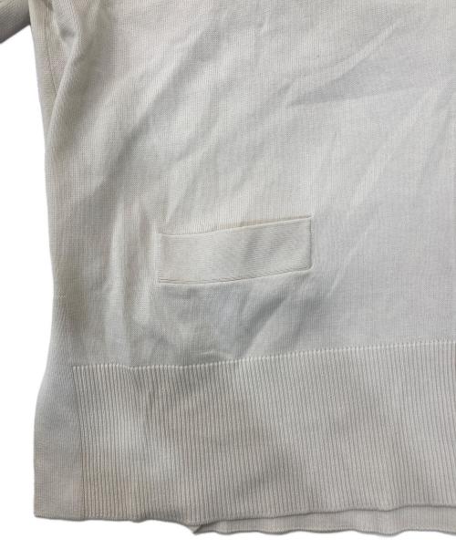 SLOBE IENA（スローブ イエナ）SLOBE IENA (スローブ イエナ) アイスコットンVネックカーディガン ベージュ サイズ:FERRの古着・服飾アイテム