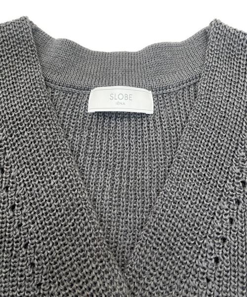 SLOBE IENA（スローブ イエナ）SLOBE IENA (スローブ イエナ) ニットジレ グレー サイズ:サイズ表記無しの古着・服飾アイテム