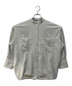 JOURNAL STANDARDジャーナルスタンダード）の古着「ウーリッシュツイルドロストシャツ」｜グレー