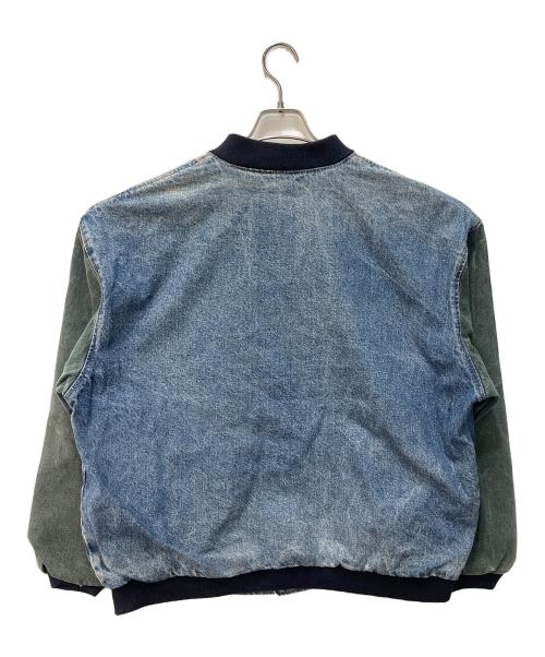 three rivers（スリーリバーズ）three rivers (スリーリバーズ) デニムブルゾン インディゴ サイズ:Ｌの古着・服飾アイテム