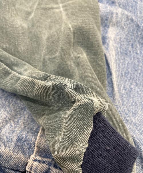 three rivers（スリーリバーズ）three rivers (スリーリバーズ) デニムブルゾン インディゴ サイズ:Ｌの古着・服飾アイテム