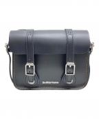 Dr.Martensドクターマーチン）の古着「7 Inch レザー クロスボディバッグ」｜ブラック