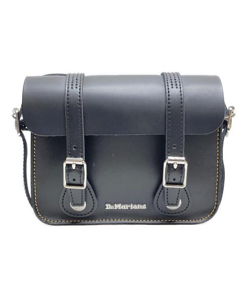 Dr.Martens（ドクターマーチン）Dr.Martens (ドクターマーチン) 7 Inch レザー クロスボディバッグ ブラックの古着・服飾アイテム