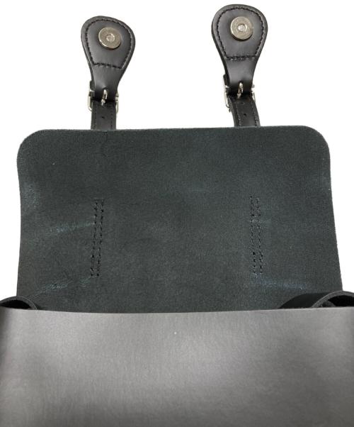 Dr.Martens（ドクターマーチン）Dr.Martens (ドクターマーチン) 7 Inch レザー クロスボディバッグ ブラックの古着・服飾アイテム