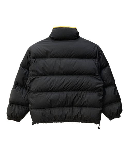 FIRST DOWN（ファーストダウン）FIRST DOWN (ファーストダウン) リバーシブルダウンジャケット ブラック サイズ:サイズ表記無しの古着・服飾アイテム