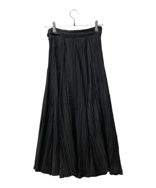 ISSEY MIYAKE（イッセイミヤケ）ISSEY MIYAKE (イッセイミヤケ) プリーツスカート ブラック サイズ:Ｍ　の古着・服飾アイテム