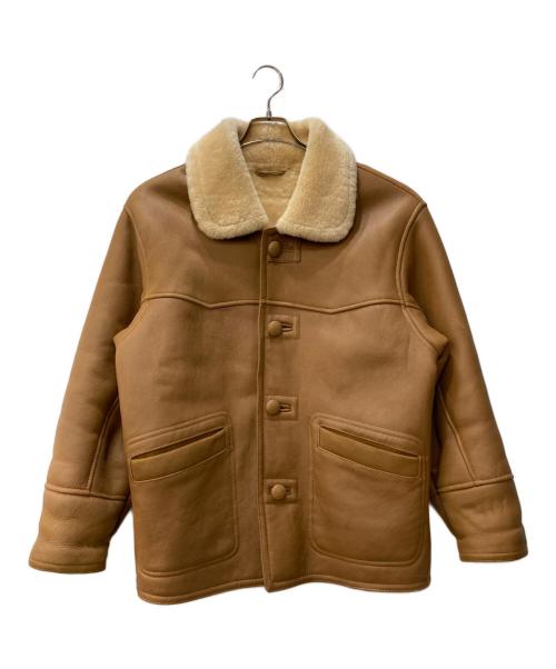 Wind Armor（ウィンドアーマー）Wind Armor (ウィンドアーマー) ムートンジャケット ブラウン サイズ:Mの古着・服飾アイテム