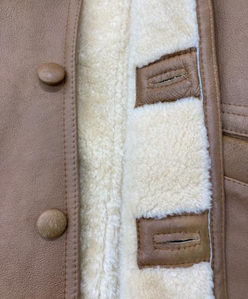Wind Armor（ウィンドアーマー）Wind Armor (ウィンドアーマー) ムートンジャケット ブラウン サイズ:Mの古着・服飾アイテム