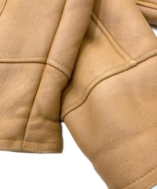 Wind Armor（ウィンドアーマー）Wind Armor (ウィンドアーマー) ムートンジャケット ブラウン サイズ:Mの古着・服飾アイテム