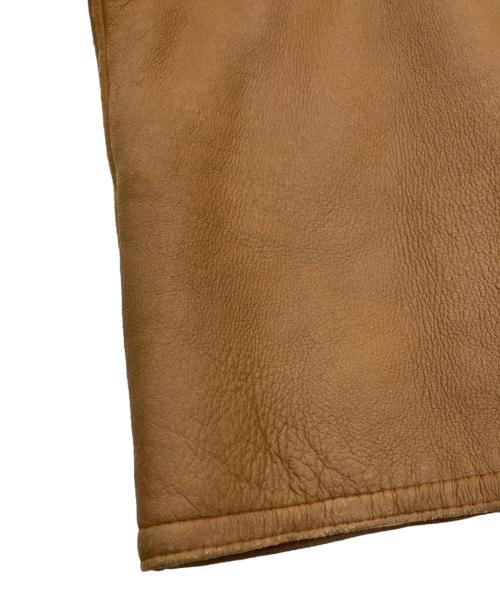 Wind Armor（ウィンドアーマー）Wind Armor (ウィンドアーマー) ムートンジャケット ブラウン サイズ:Mの古着・服飾アイテム