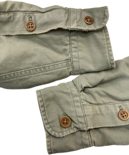 POLO RALPH LAUREN（ポロ・ラルフローレン）POLO RALPH LAUREN (ポロ・ラルフローレン) ネイティブブランケットワークシャツ グリーン サイズ:Sの古着・服飾アイテム