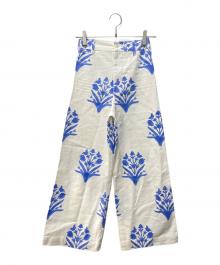 SZ Blockprints（エスゼットブロックプリント）の古着「TL DISCO PANT PALLADIO」｜ホワイト