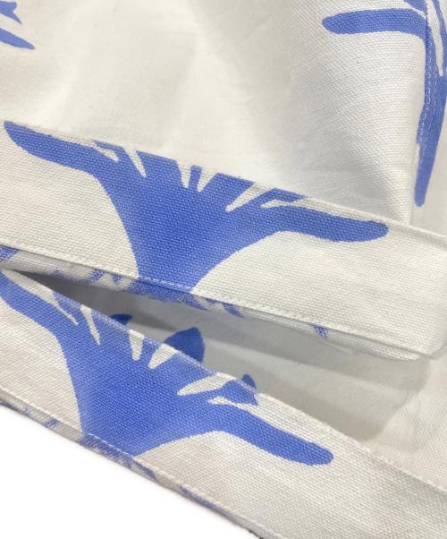 SZ Blockprints（エスゼットブロックプリント）SZ Blockprints (エスゼットブロックプリント) TL DISCO PANT PALLADIO ホワイト サイズ:XSの古着・服飾アイテム