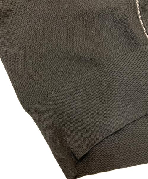 maomade（マオメイド）maomade (マオメイド) ニットブルゾン ブラック サイズ:FREEの古着・服飾アイテム